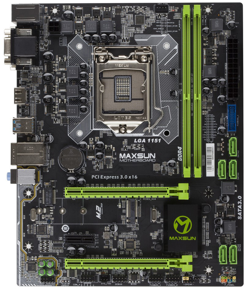 Maxsun MS-Z170MD4 Turbo - Motherboard Specifications On MotherboardDB